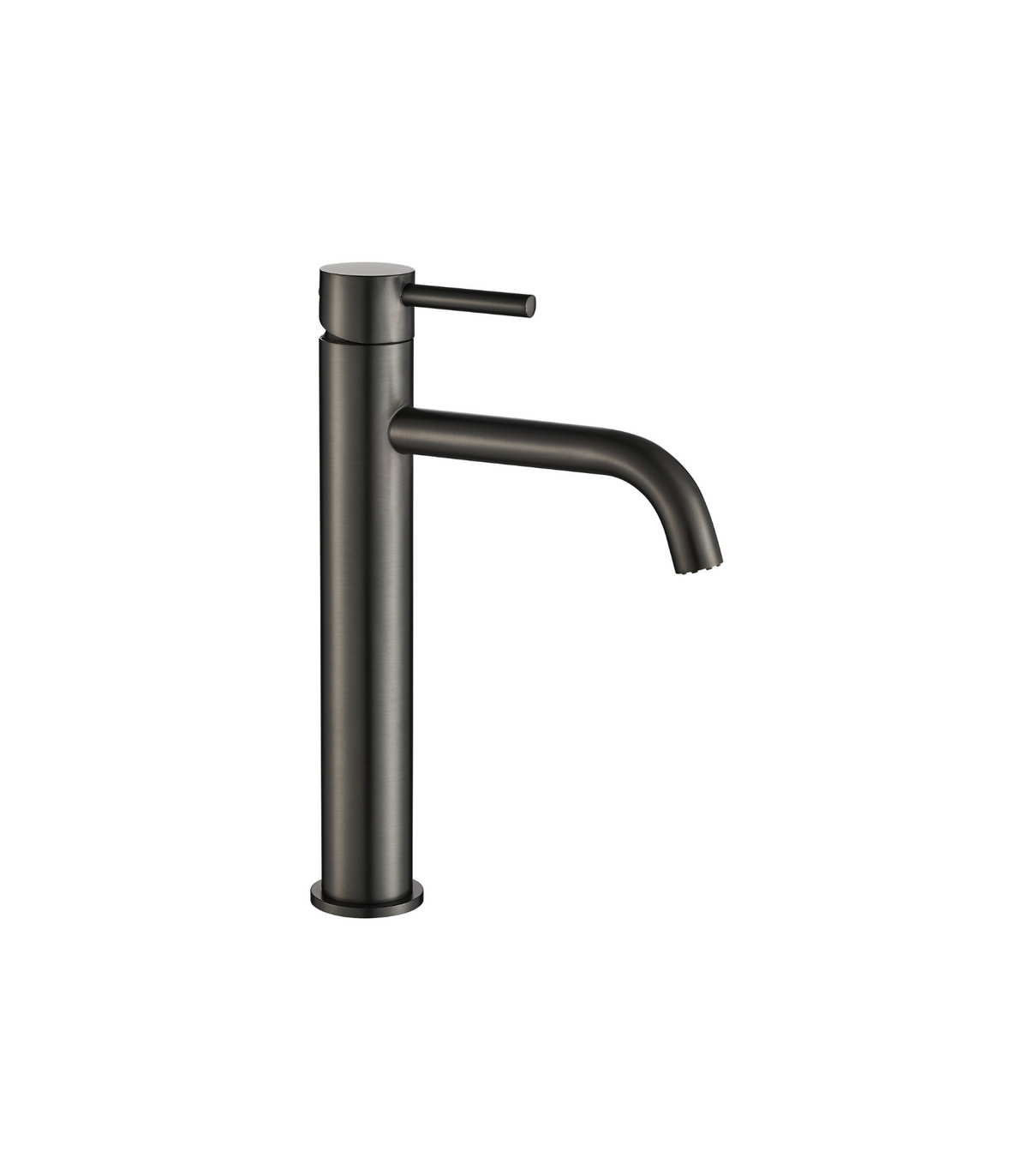 Grifo lavabo negro online caño alto