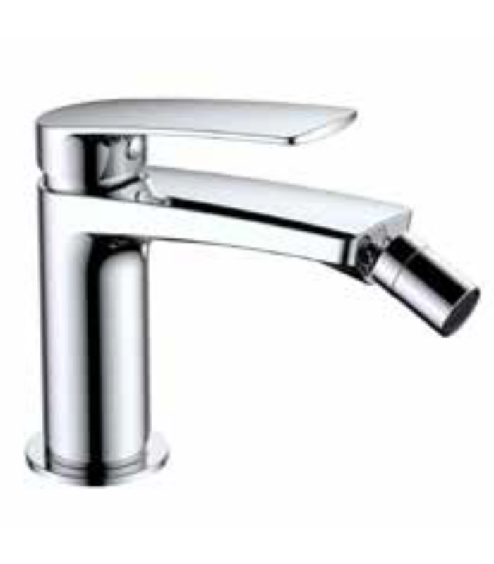 Mnomando para bidet Malibú, acabado cromo, cartucho cerámico de 35mm