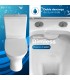 Pack Inodoro completo tapa UF y rimless con doble descarga