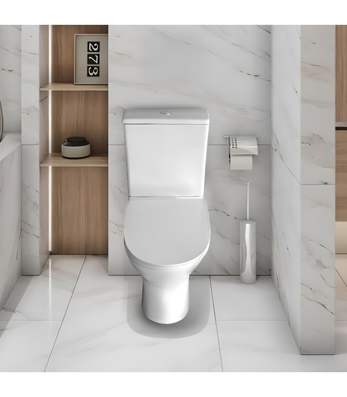 Pack Inodoro completo tapa UF y rimless con doble descarga