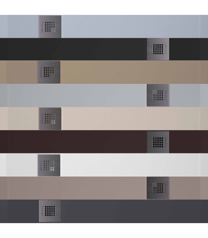 Plato de ducha Classic | Textura lisa | carga mineral válvula incluida