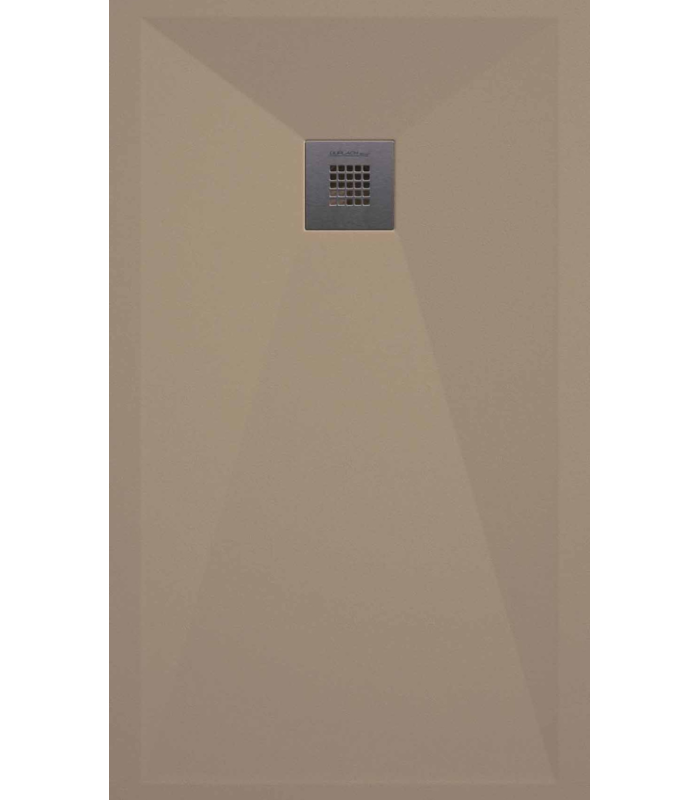 Plato de ducha Classic | Textura lisa | carga mineral válvula incluida