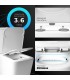 Pack Inodoro completo compact square rimless blanco con tapa amortiguada UF
