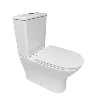 Pack Inodoro completo tapa UF y rimless con doble descarga