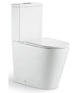 Pack Inodoro completo movilidad reducida rimless blanco con tapa amortiguada UF