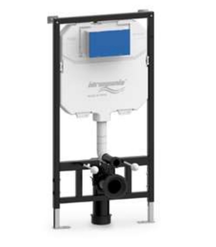 Bastidor con cisterna empotrada